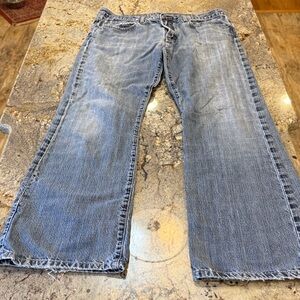Banana Republic Light Blue Bootcut Jeans.Distressed & very comfortable